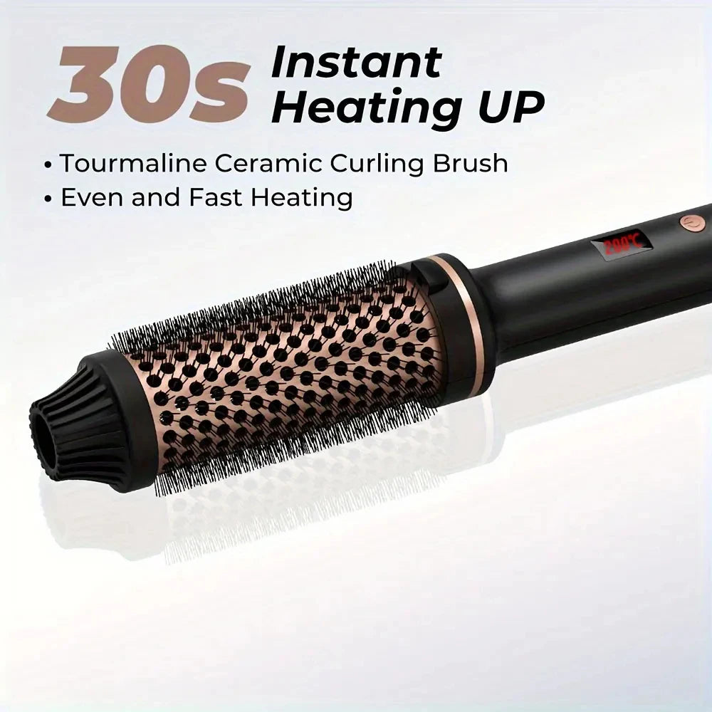 QuickStyle Travel Heated Volumizing Hair Brush