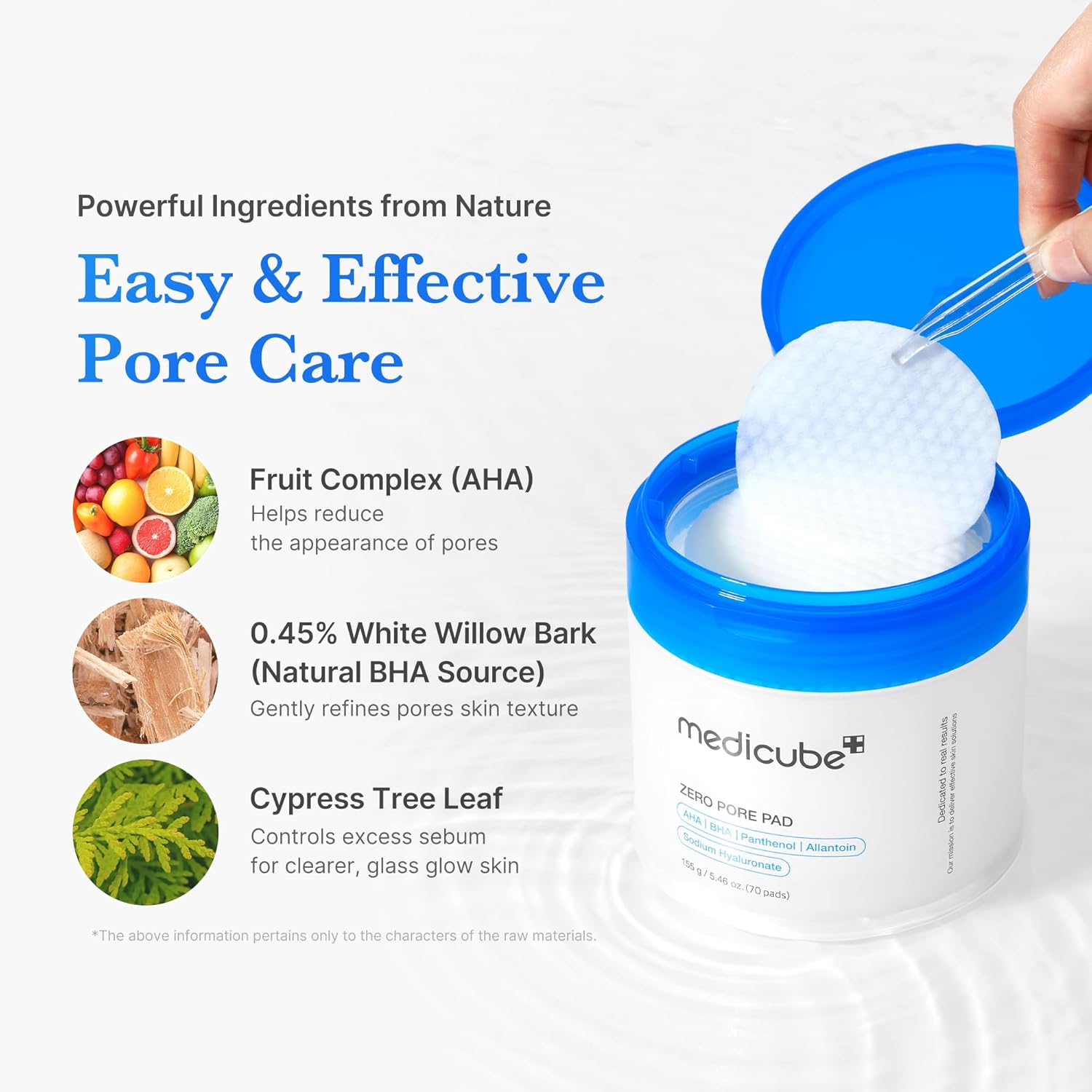 Medicube Zero Pore Dual Textured Toner Pads
