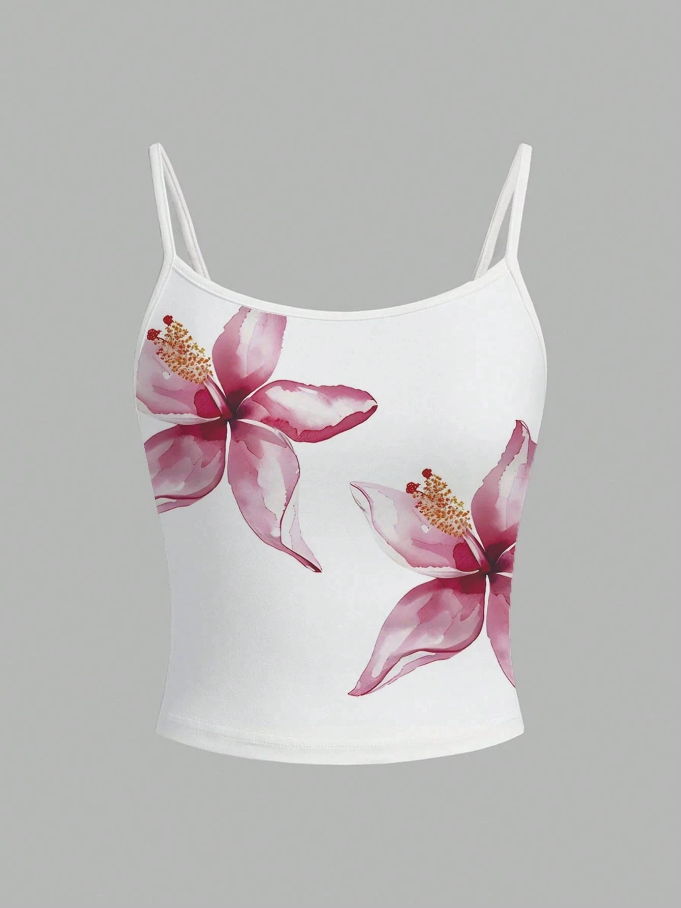 BreezeFit Floral Street Crop Top
