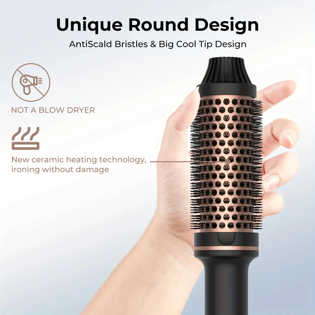 QuickStyle Travel Heated Volumizing Hair Brush