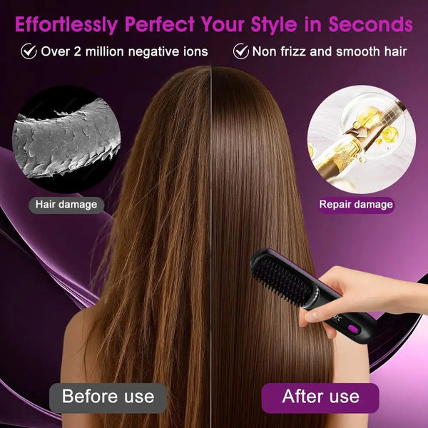 QuickCharge Straighten Brush
