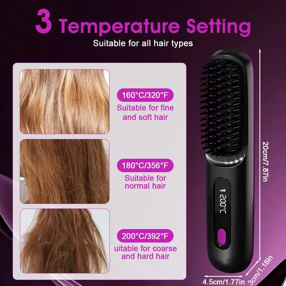 QuickCharge Straighten Brush