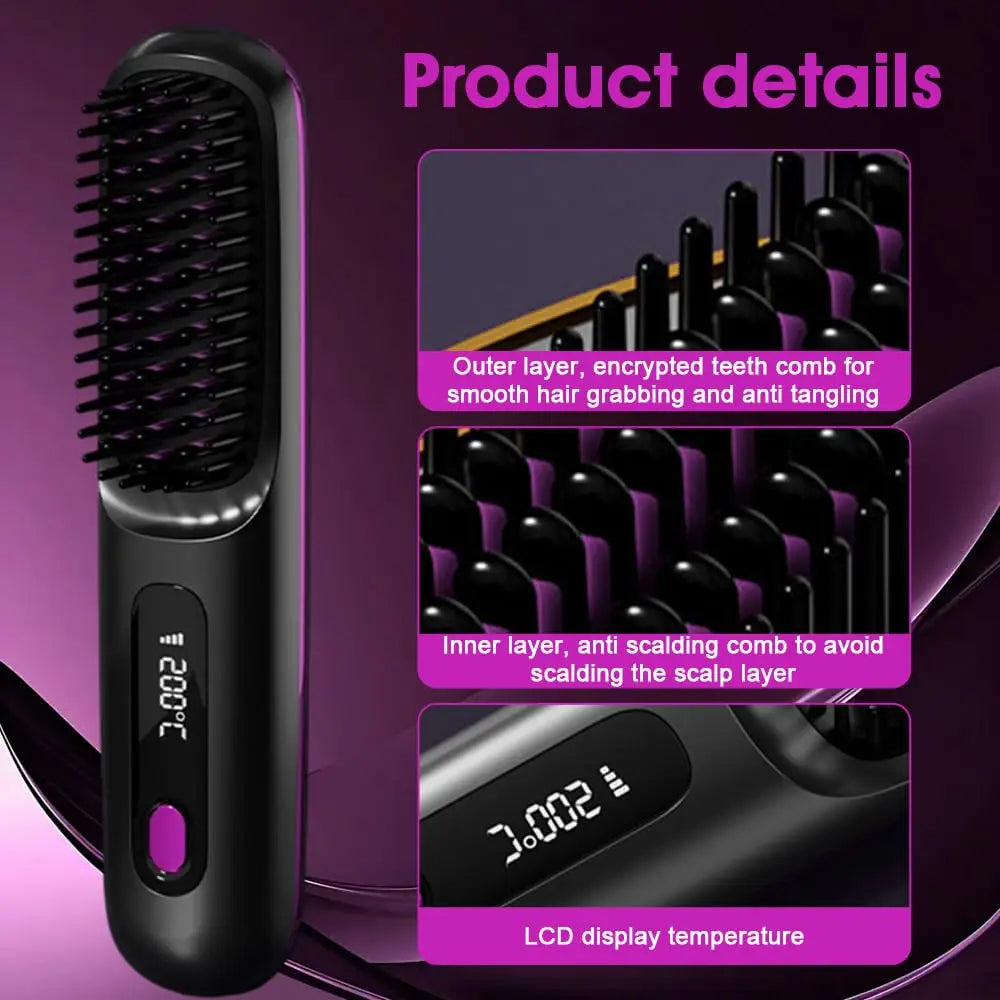 QuickCharge Straighten Brush