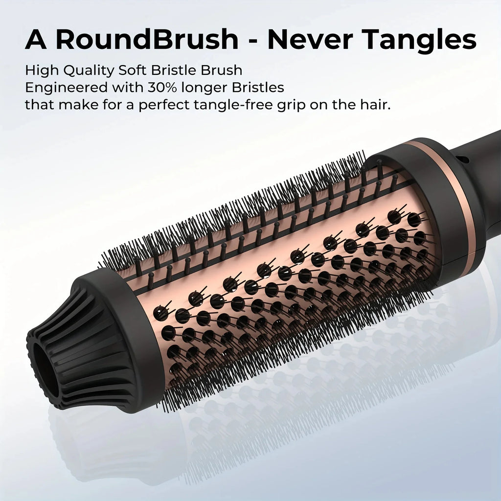 QuickStyle Travel Heated Volumizing Hair Brush
