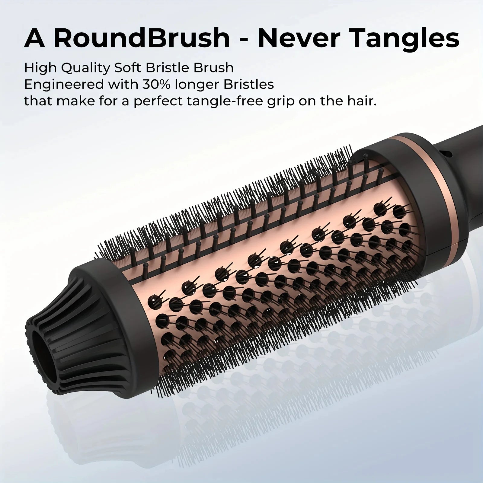 QuickStyle Travel Heated Volumizing Hair Brush