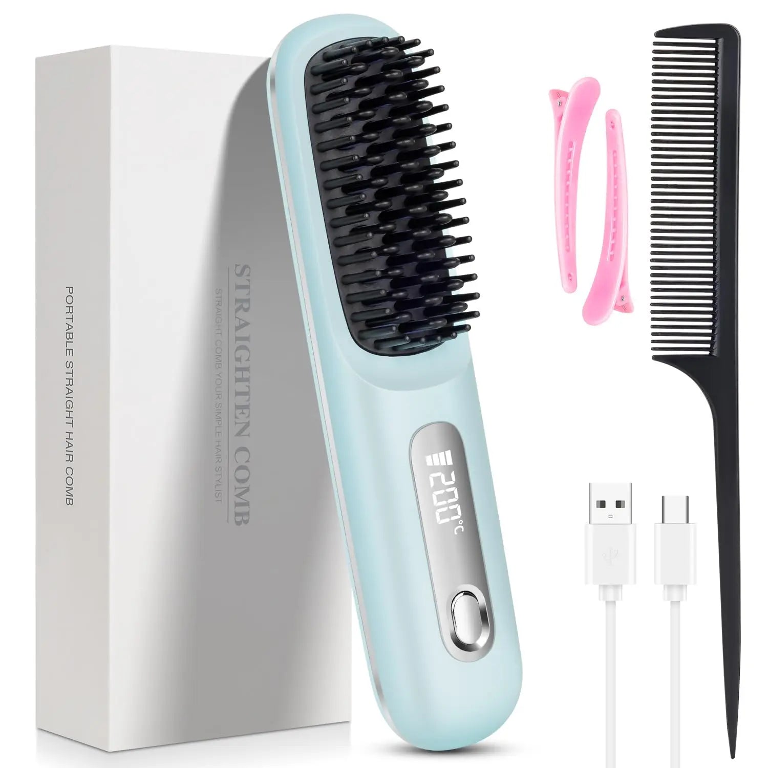 QuickCharge Straighten Brush